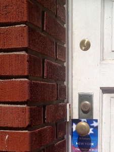 Door tag day after NY primary 2016