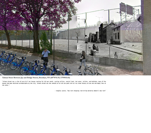 Talman Street Between Jay and Bridge Streets, Brooklyn, New York (40°70’15.35,-73°98’65.65)