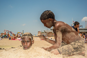 Sand sculpting