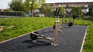 Empty playgrounds