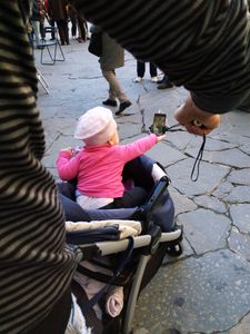 The child and the smartphone.