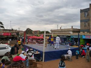 Boxing tournament hosted by Kahawa (District of Nairobi) Boxing Club.
