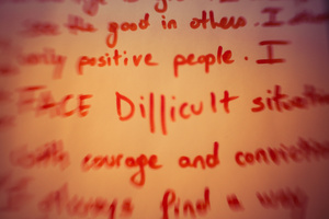 Face difficult situations.