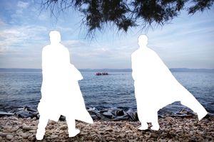 Drifting…, photo-installation (detail)