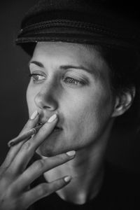 La fumeuse de Camel