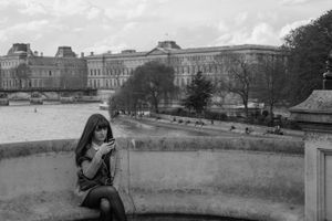 Lonely girl