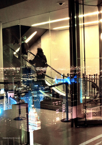 New York, inside Top of the rock