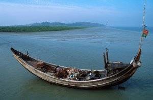 Fishing boat, moheskhali island near Cox's Bazar, Bangladesh