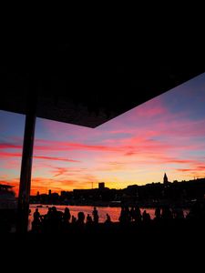 Sunset in Marseille