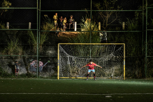 Francischelio Gomez Silva, "Morro dos Prazeres" goalkeeper