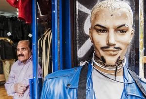 Brick lane, London.