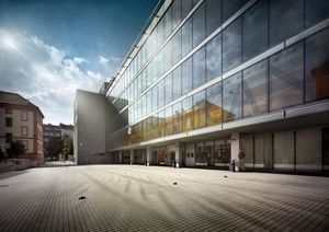Na Míčánkách Judicial Complex, (New Building 2003–2006), Architects: Vladimir Kružík and Peter Olexa