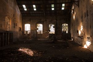 Forgotten workshop. Patricios, Buenos Aires.