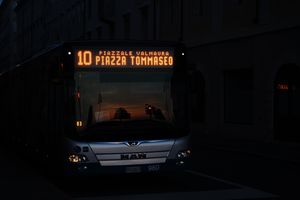 Sunset bus