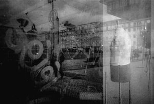 reflections of Lisbon. Oct 2016, 35mm film.
