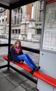 WAITING FOR THE BUS
