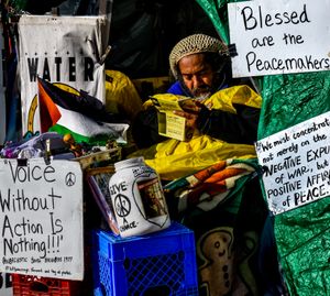 Protestor Seeking A Job
