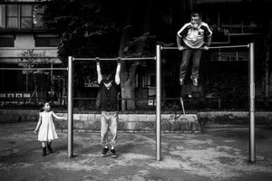 Exercising at the Park