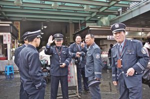 Guards at Tongchuan Lu