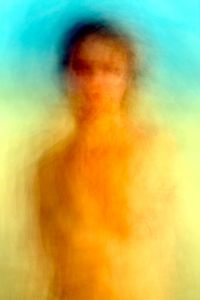 This imagery takes the myriad of experiences and expectations and blends all of them together. A single image is created by layering hundreds of images of a single person in order to create a ‘sense’ of that person, and how they are in my life. Some of the images end up being representational, while others become more ethereal, which is illustrative of how I see all the people in my life.