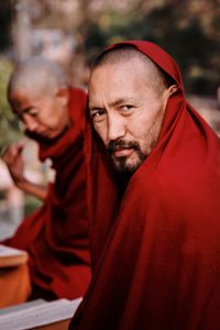 Monk in Bodhgaya