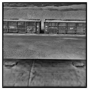 Two trains.