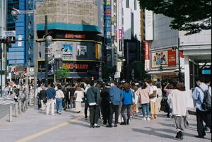 Shinjuku West Exit Scramble Crossing 2021