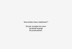 LA MARÉE ÉTAIT EN NOIR