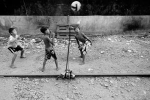From the series "Railway Community"