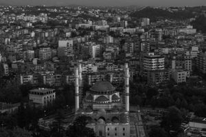 The new mosque of Tirana