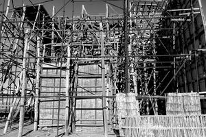 rusztowanie / The installation