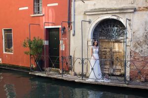 The Sad looking bride.