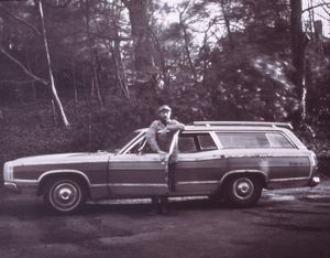 Self With Car