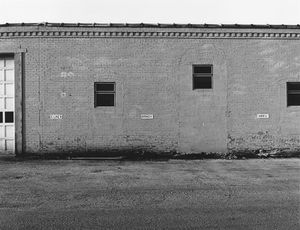 8180.7, Aluminum Specialty Company warehouse parking, Chilton, WI, 1981.  coll:  Royal Library, Copenhagen.