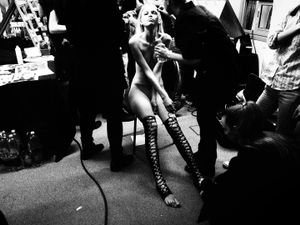 Backstage of Prague Fashion Week