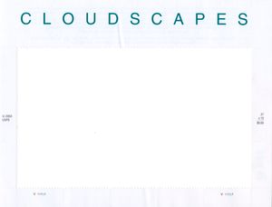 "Nature of America (or what’s left of it)," Cloudscapes.  USPS postage stamp sheet