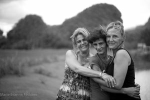 three ladies