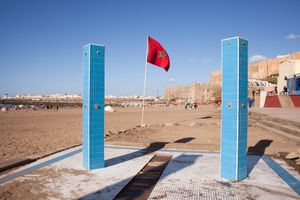 Showers, Plage de Rabat