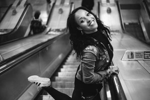 On my way upwards.