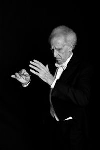 Conductor Benjamin Zander Portrait Session