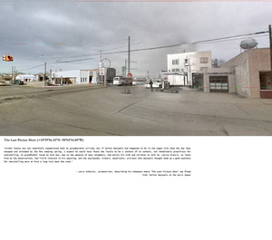 The Last Picture Show (+33°59’56.32”N -98°62’54.88”W)