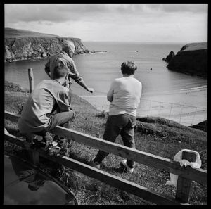 Locals at Malin Beg, Glencolumkille, Donegal, Ireland