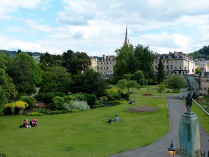 Parade Gardens in Bath, UK