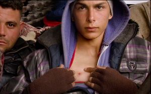 Tunis, Tunisia (2011).  Revolt. A young man proudly shows a wound received during clashes with police.