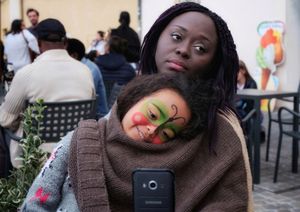 Mother and daughter