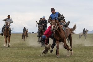 kok boru in Kyrgyzstan 1