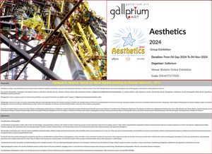 Aesthetics Exhibition, September-November 2024, Gallerium Art.