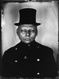 Zbigniew Nenko from series Black Portraits