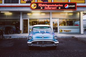 Oldsmobile 88. Reykjavik, Iceland.