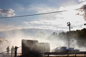 Smoke, from the project, I-57 © 2008 Paul Elledge